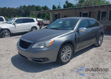 2012 Chrysler 200 Limited from USA, damaged, VIN 1C3CCBCB1CN308772